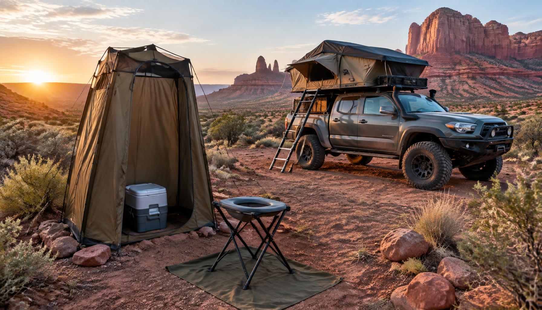 Overlanding Camp Toilet Guide: Buy Disposal First, Hardware Second