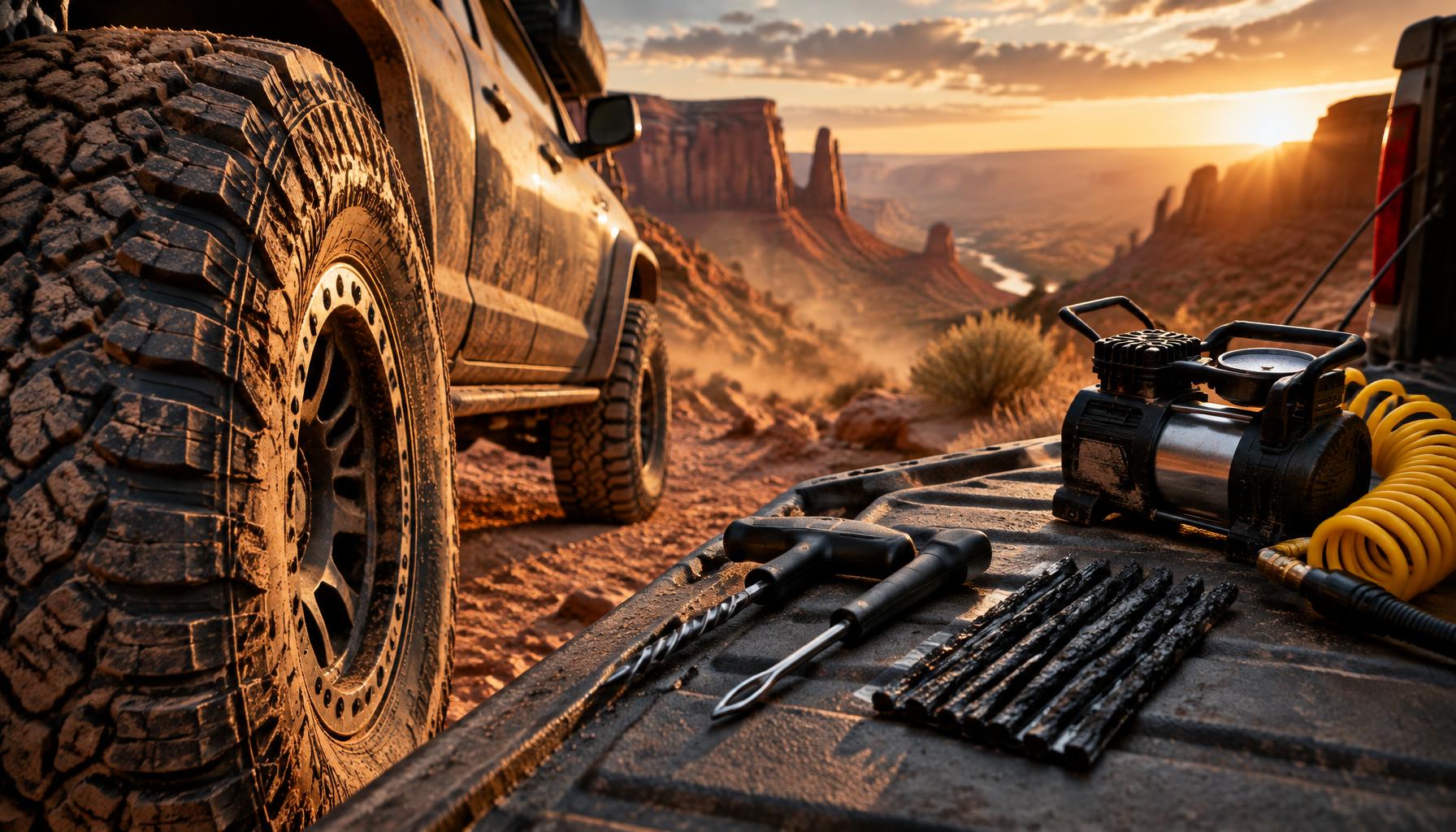 Overlanding Tire Repair Kit: Buy a Ride Home, Not a Finished Tire