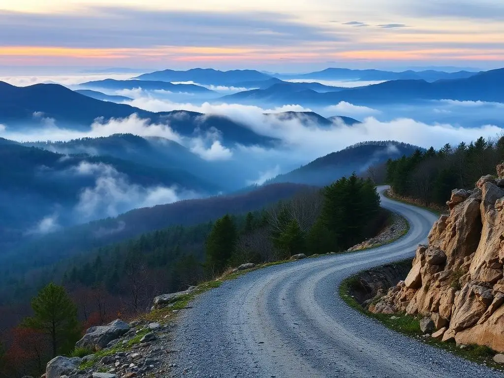 Blue Ridge Backcountry Roads, Easy 4x4 trail in Floyd, VA