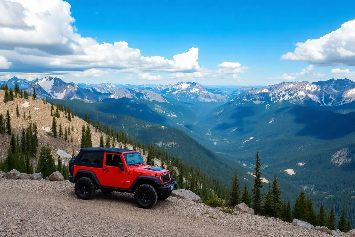 Alpine Loop, Hard 4x4 trail in Ouray/Silverton, CO