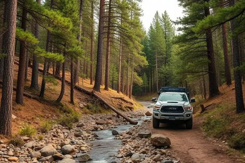 Black Hills National Forest nearby off-road trail
