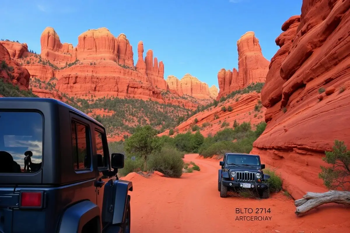 Broken Arrow, Moderate 4x4 trail in Sedona, AZ