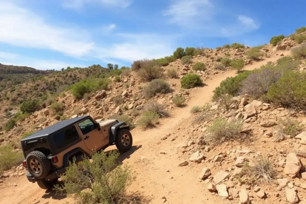 Corral Canyon OHV, Hard 4x4 trail in Lake Elsinore, CA