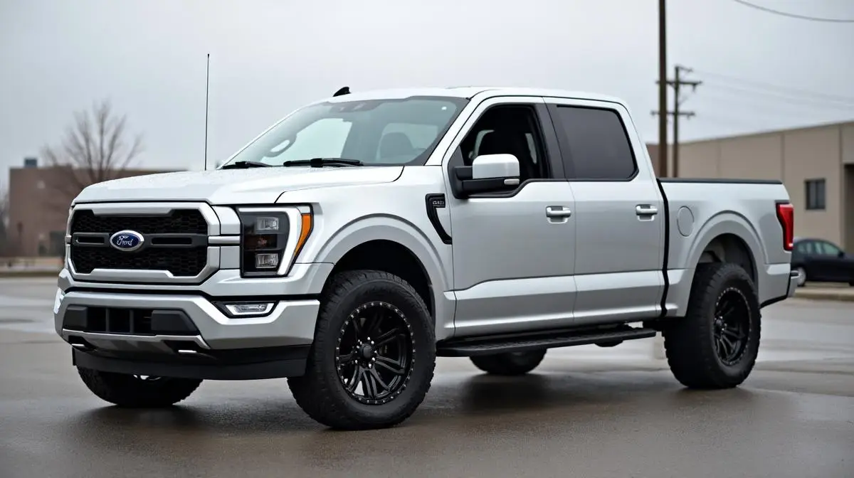 Ford F-150 with stock offset