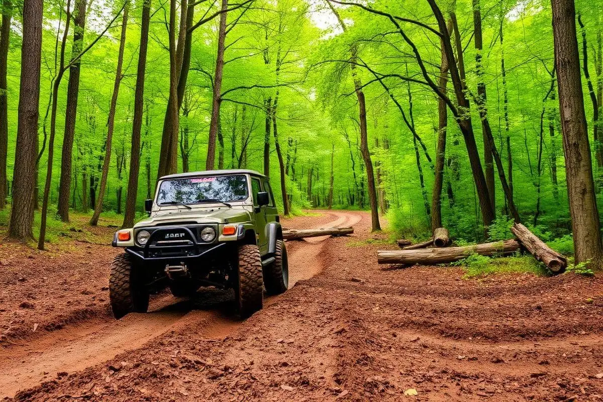 Gulches ORV Park, Moderate 4x4 trail in Laurens, SC