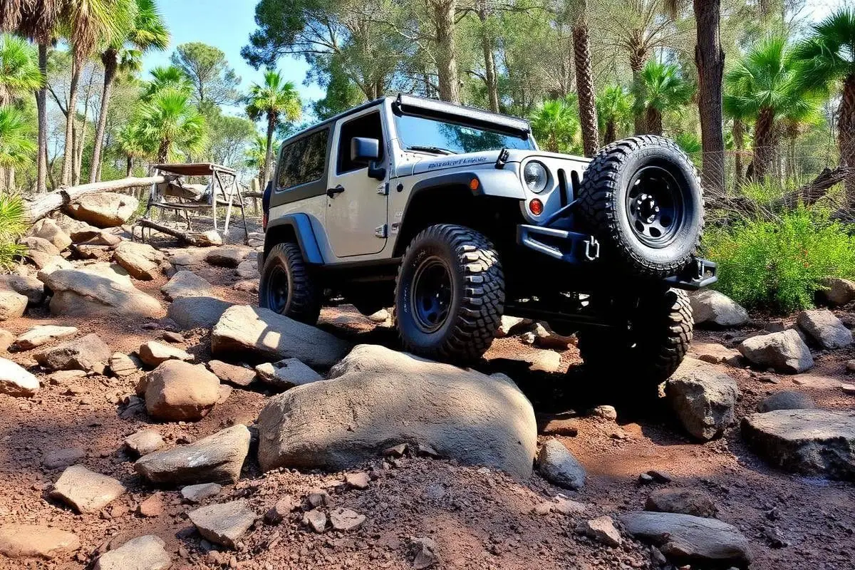 Hard Rock Off-Road Park, Hard 4x4 trail in Ocala, FL