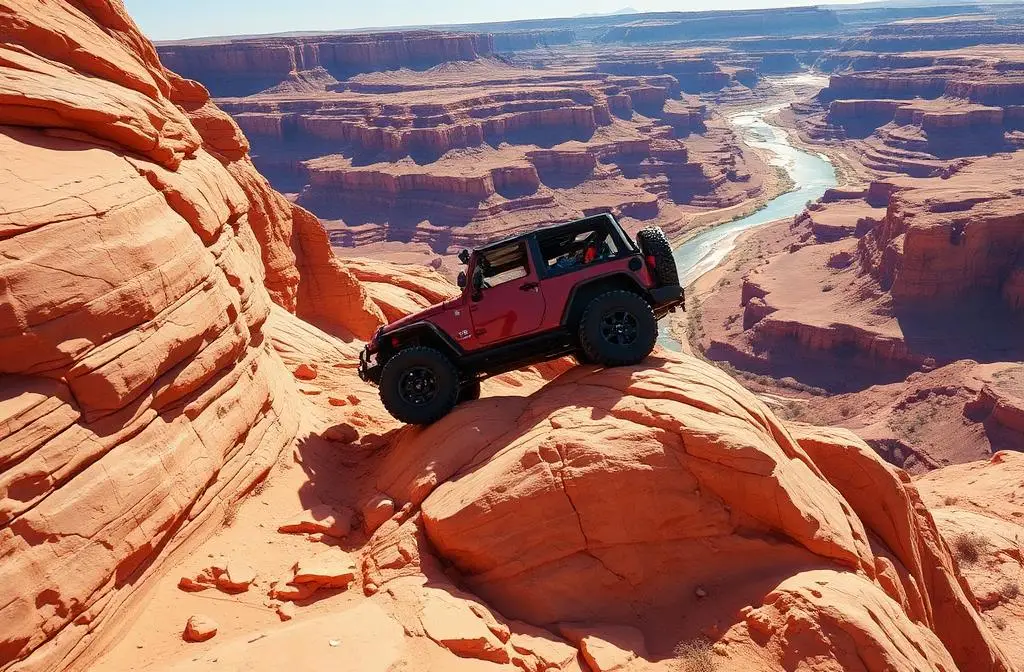 Hell's Revenge nearby off-road trail