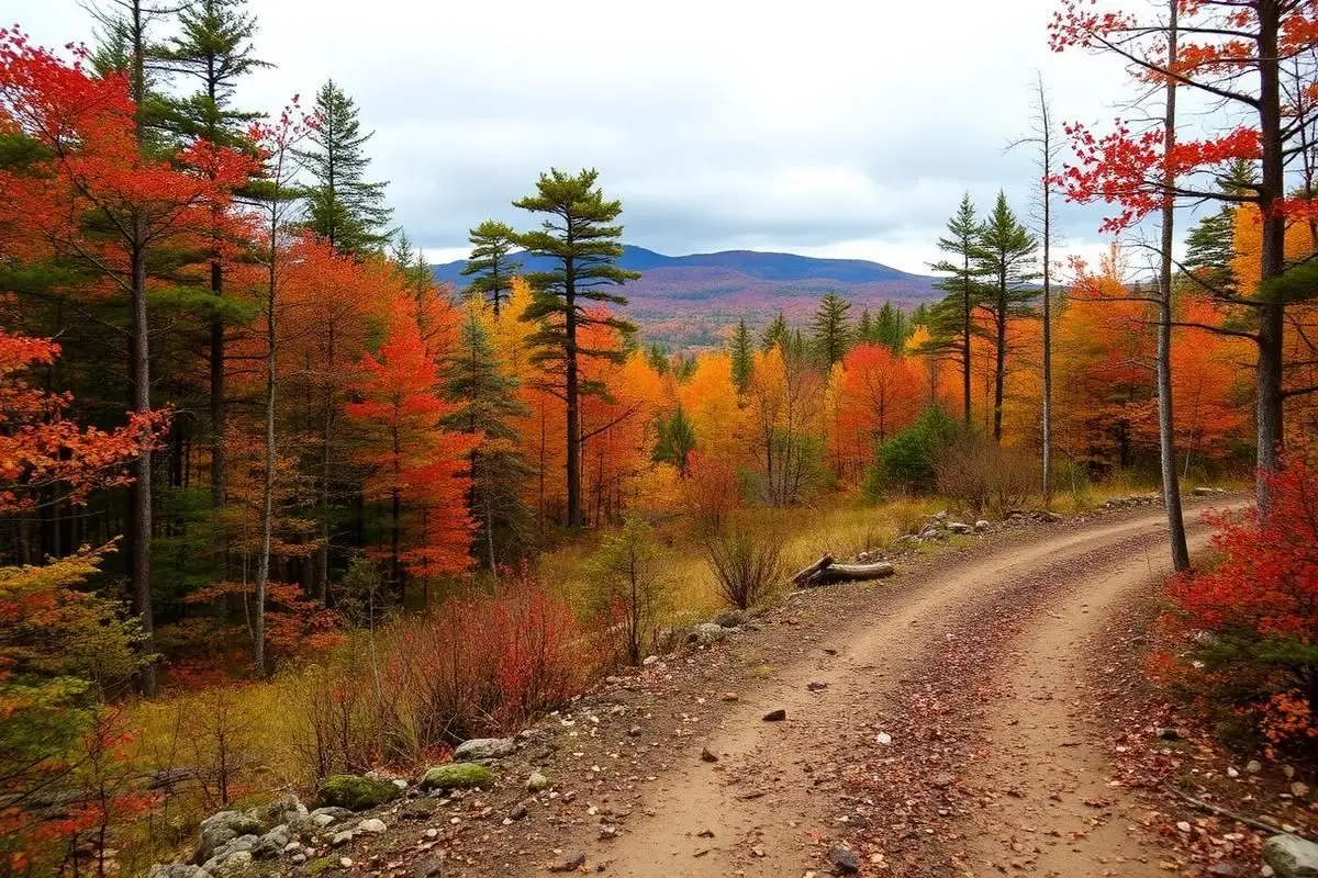 Jericho Mountain State Park, Moderate 4x4 trail in Berlin, NH