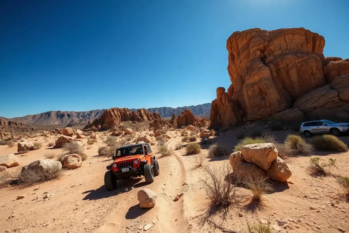Johnson Valley OHV, Moderate 4x4 trail in Lucerne Valley, CA