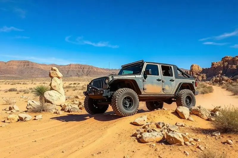Johnson Valley OHV nearby off-road trail