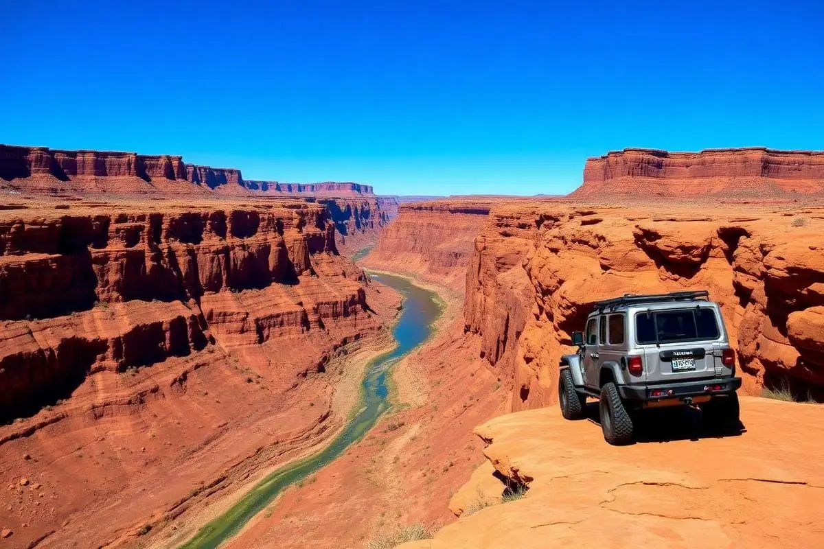 Lockhart Basin, Moderate 4x4 trail in Moab, UT