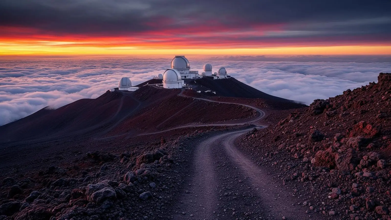 Mauna Kea Access Road nearby off-road trail