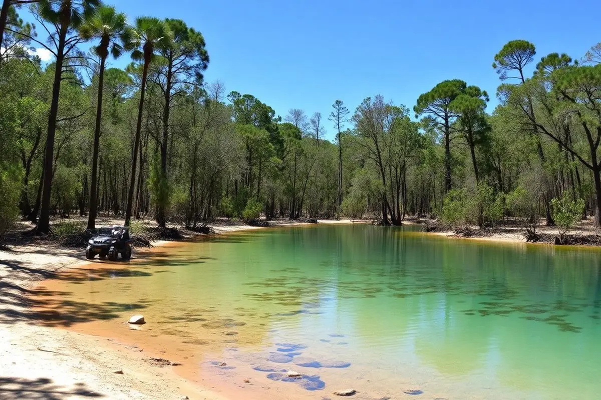 Ocala National Forest, Easy 4x4 trail in Ocala, FL