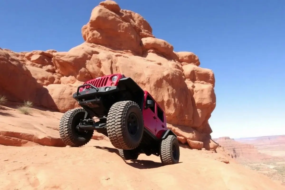 Poison Spider Mesa, Expert 4x4 trail in Moab, UT