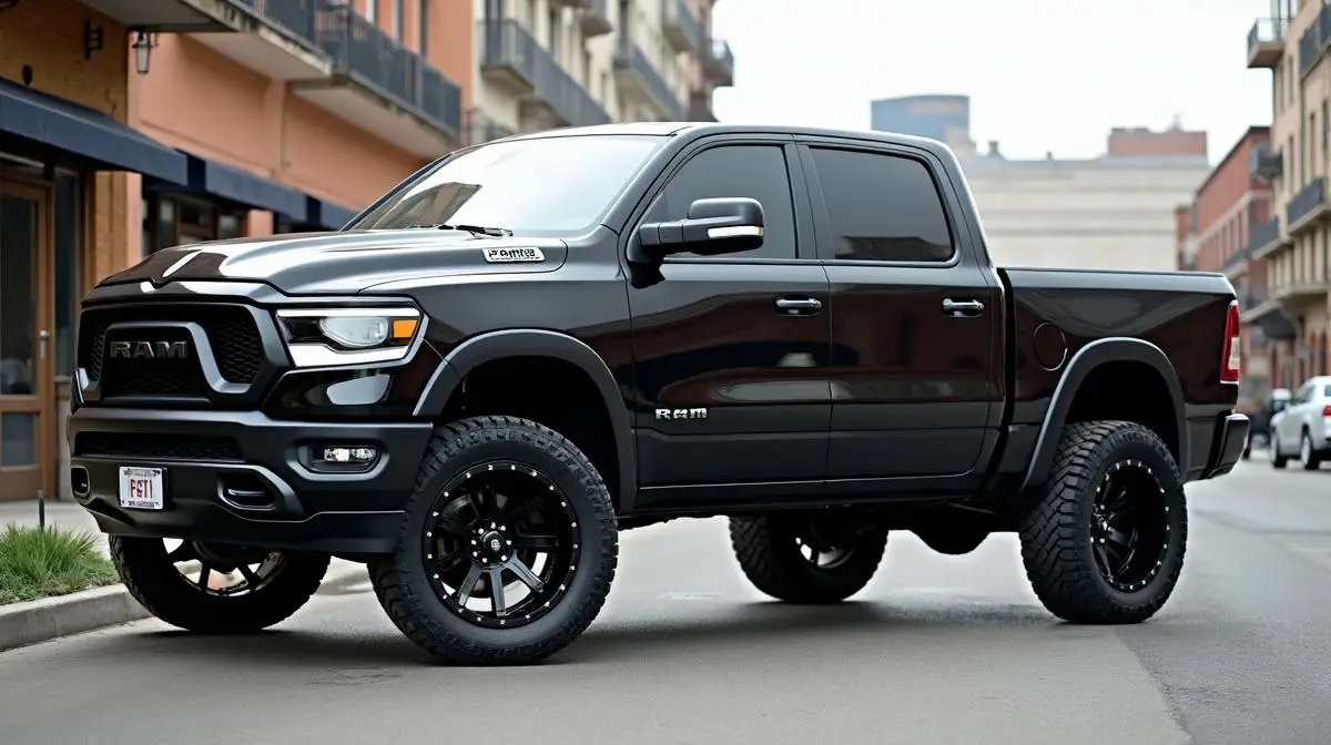 RAM 1500 with aggressive offset