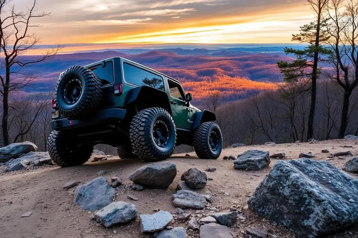 Superlift ORV Park, Hard 4x4 trail in Hot Springs, AR