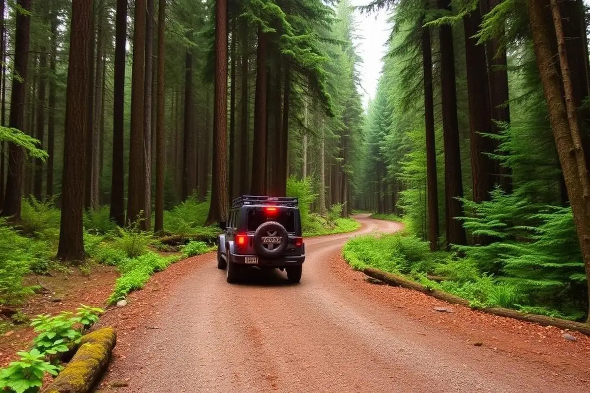 Tahuya State Forest, Easy 4x4 trail in Belfair, WA