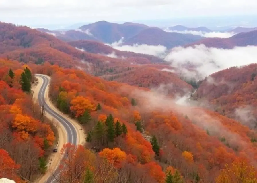 Talimena Scenic Byway Backcountry