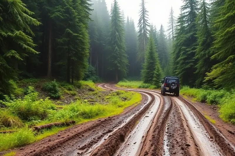 Tillamook State Forest nearby off-road trail