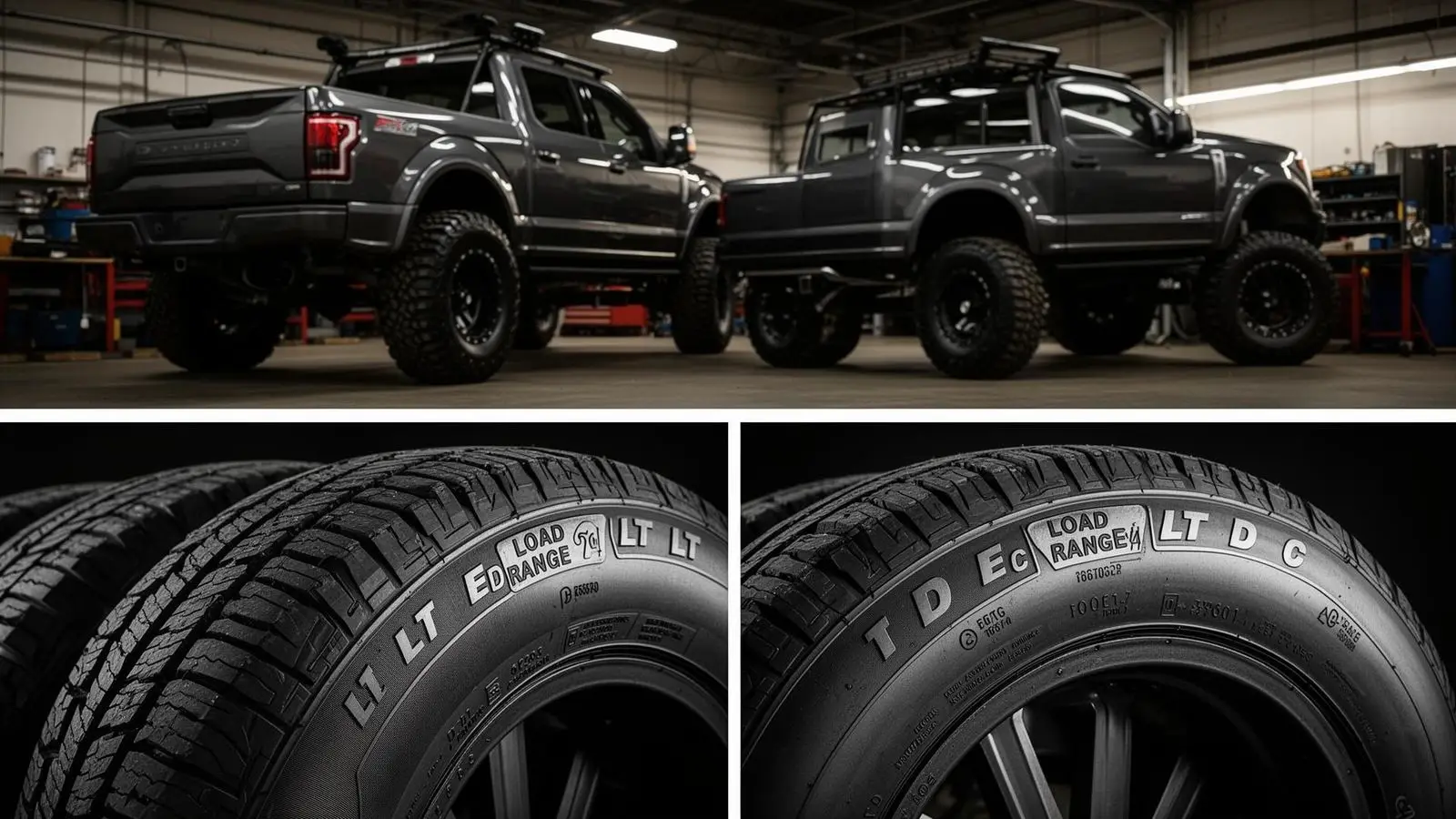 Tire Load Ratings Explained: E, D, C, What They Mean for Lifted Trucks