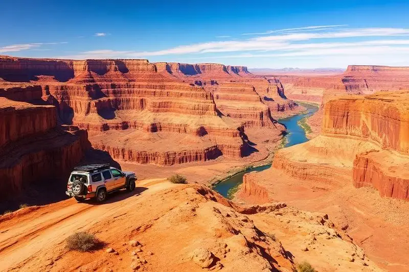 White Rim Trail, Moderate 4x4 trail in Canyonlands National Park, UT