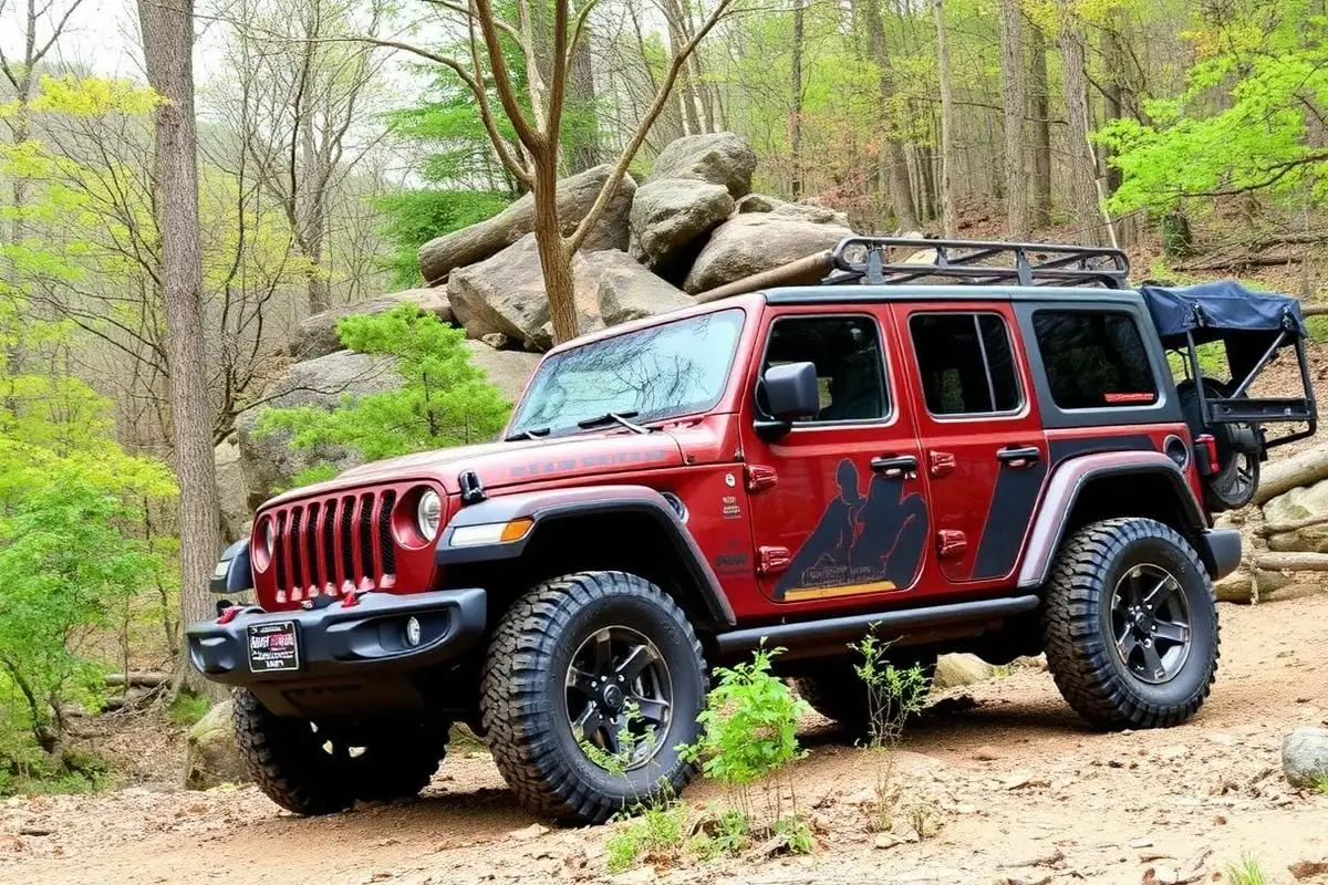 Windrock Park, Hard 4x4 trail in Oliver Springs, TN