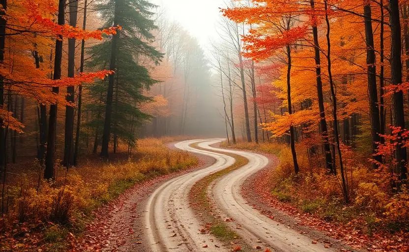 Michigan Hardwood Forest Trails