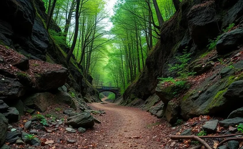 Mohican State Forest nearby off-road trail