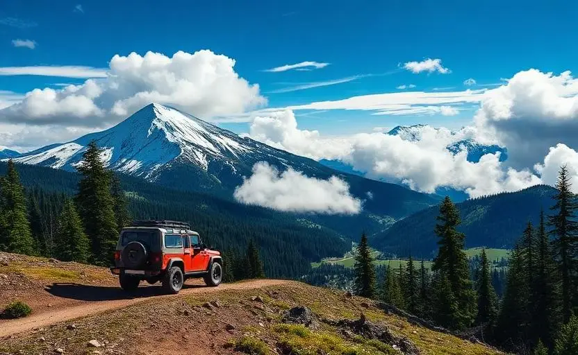 Mt. Baker National Forest Trails nearby off-road trail
