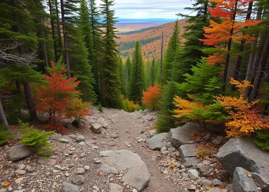 Porcupine Mountains Wilderness nearby off-road trail