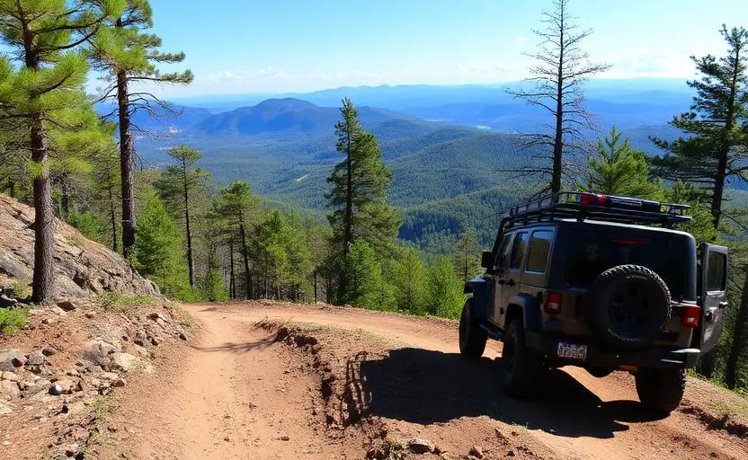 Royal Blue Wildlife Management Area, Moderate 4x4 trail in Pioneer, TN