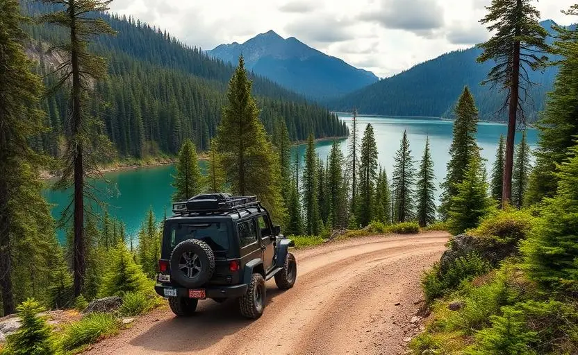 Waldo Lake Forest Roads