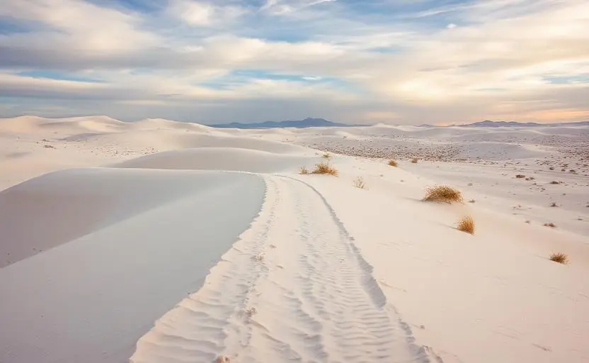 White Sands Backcountry nearby off-road trail